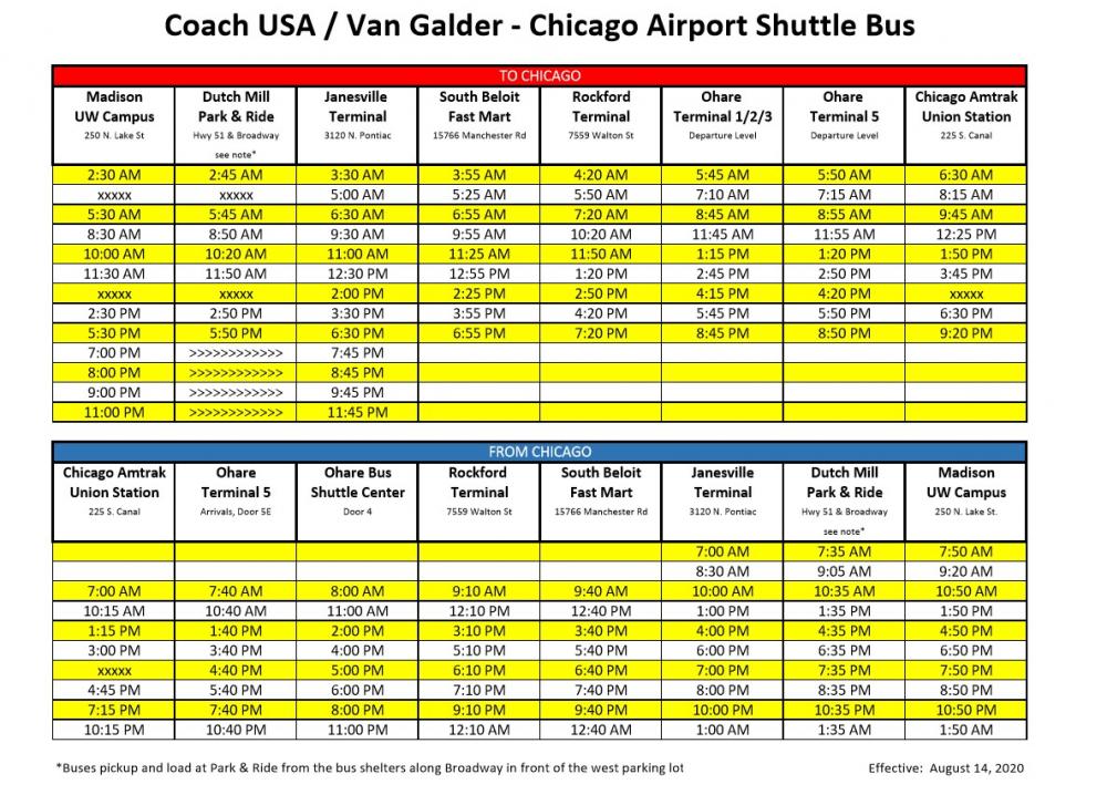 Coach USA Airport Transportation Van Galder Bus Schedule coach-usa-airport-transportation-van-galder-bus-schedule
